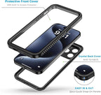 Lanhiem Magnetic for iPhone 15 Pro Case, Waterproof Dustproof Cover, Full Body - Image 3