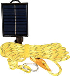 Solar Luminous Paracord Rope, 23ft Solar-Powered Yellow Glow Rope - Image 8