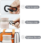 YUCHIYA 8 Pack D-Shape Carabiner Clasp - Image 3