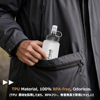 Azarxis TPU Soft Flask Collapsible Water Bottle Running Folding Gel Water - Image 4