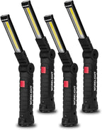 Lmaytech Gifts for Men 4Pack LED Flashlight, Rechargeable Work Lights by Lmaytech