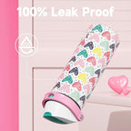 24 oz Valentine's Day Water Bottle: Meoky Stainless Steel Water Bottle - Image 5