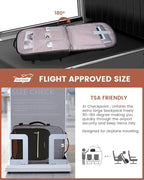 LOVEVOOK 40L Travel Backpack for Women & Men, Airline Approved Carry On Luggage - Image 2