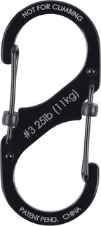 Nite Ize LSB3-01-R6 S-Biner SlideLock Dual Locking Carabiner, Size #3 - Image 3