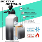 64OZ Stainless Steel Water Bottle - Image 4