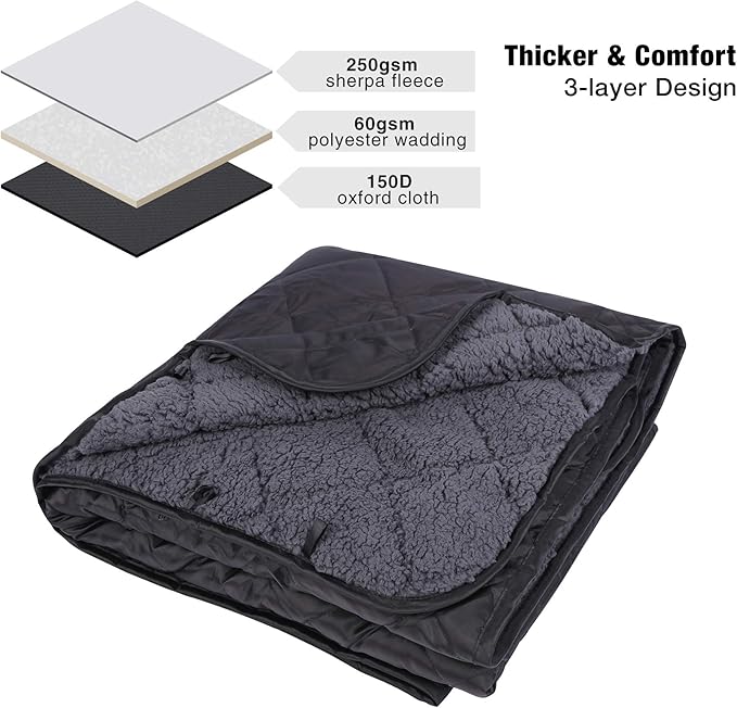 REDCAMP Large Warm Blanket - Image 2