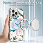 Case for iPhone 16 Pro, Sealife Whale Ocean Wildlife Clear Phone Case - Image 4