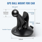 EWAY 2PCS GPS Car Holder Mount for Garmin Nuvi Windshield Dashboard - Image 6