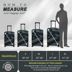 Explore Land Travel Luggage Cover Suitcase Protector Fits 18-22 Inch Case - Image 5
