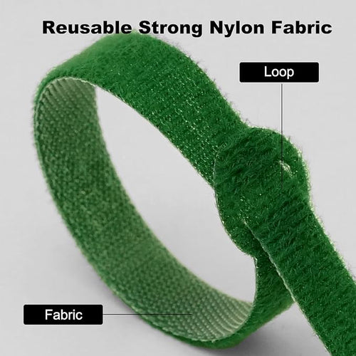 150PCS Cable Ties，4+6+8+10 Inch Reusable Cable Management - Image 2