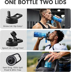 RAYMYLO Insulated Water Bottle 32 oz, Triple Wall Vacuum Stainless Steel - Image 5