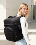 LOVEVOOK 40L Travel Backpack for Women Men, TSA Personal Item Travel Bag Fits - Image 2