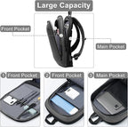 hk Business Backpack for Men 17 Inch, Slim & Expandable Waterproof Travel - Image 4