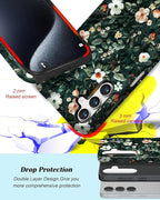 Compatible for Samsung Galaxy A57 5G Case, Dual Layer Heavy Duty 2 in 1 - Image 3