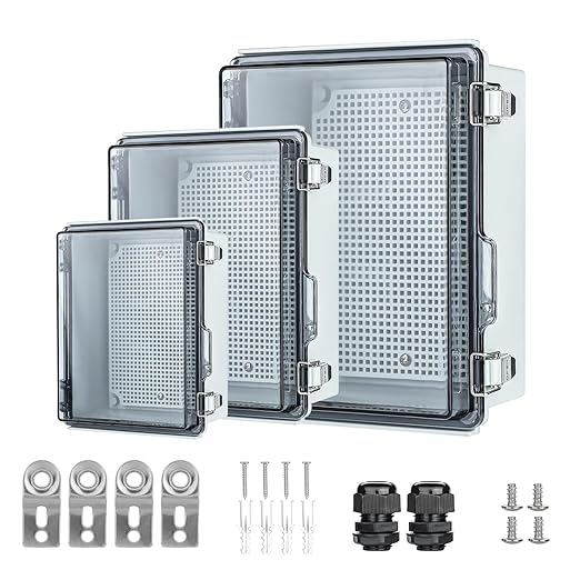 Waterproof Electrical Junction Box，IP67 Waterproof Clear ABS Plastic Enclosure - Image 8