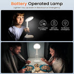 One Fire Cordless Desk Lamp, Dimmable Small Battery Powered Lights, 3600mAh - Image 10