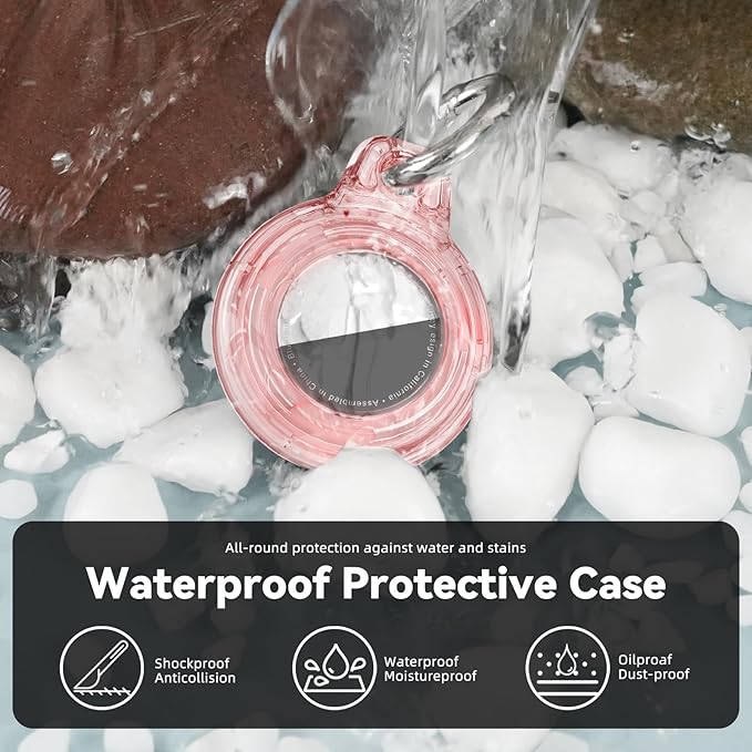 for Apple AirTag 2nd & 1st Gen, Waterproof Case - Image 3