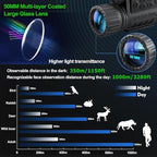 True Night Vision Monocular for Adults, IR Illuminator for Complete Darkness - Image 3