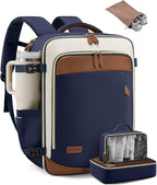 LOVEVOOK 50L Travel Backpack Carry On Airline Approved, Large Backpack by LOVEVOOK