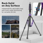 FreeSea Photography Aluminum Light Stand 83in/210cm, Travel Tripod - Image 8