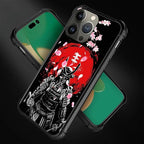 for iPhone 13 Pro Case, Sakura Japanese Samurai Pattern Graphic Design Girl Boy - Image 5