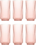 Abode Homewares Mesa 22 oz Durable Acrylic Jumbo Drinking Glasses, by AbodeHomewares-TheDesignDestinationforTabletopDrinkwareKitchenandPet