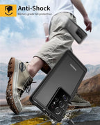Lanhiem for Samsung Galaxy S23 Ultra Case, IP68 Waterproof Dustproof Case - Image 4