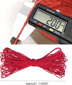 Dyneema Reflective Rope -2mm 400kg Fracture Strain - Image 2