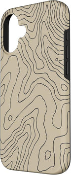 Coyote Country Guide Lines Topographical Contour Map Case - Image 2