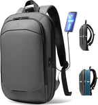 hk Business Backpack for Men 17 Inch, Slim & Expandable Waterproof Travel by hkbag