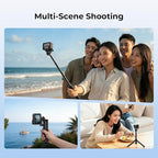 SmallRig 2-in-1 Selfie Stick Tripod, 7.1-20.5in Extendable, Support Horizontal - Image 8