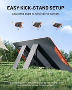 SOLUPUP 60W Portable Solar Panel Charger, 23.5% High Efficiency Foldable Solar - Image 8