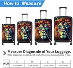 Luggage Cover Protector for 26-28 Inch Suitcases, TSA Approved Elastic Travel - Image 2