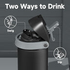 24 oz Insulated Water Bottle for Sports: Meoky Stainless Steel Water Bottle - Image 4