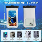 Floatable Soap Bubble Waterproof Phone Pouch/Case - Image 3
