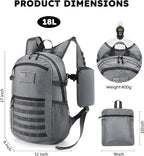 Small 20L Foldable Hiking Daypack - Image 4