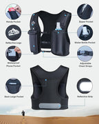 Zelvot Running Vest for Women Men, USA Original Patent, Adjustable Chest Straps - Image 5