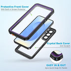 Lanhiem for Samsung Galaxy S25 Case, IP68 Waterproof Dustproof, Built-in Screen - Image 4