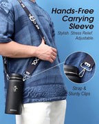 Coolflask 32 oz Water Bottle - Image 6