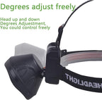 ODEAR Super Bright LED Rechargeable Headlamp Flashlight Torch HeadLamp - Image 4