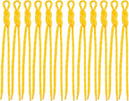 Paracord Keychain Paracord Bag Charm 12pcs Braided Nylon Rope Keychain Cord by Cmidy