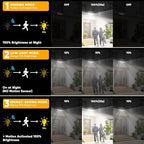 MDCMDCM Outdoor Solar Light Motion Sensor Waterproof - Image 4