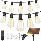 BLIATLUS 100FT Super Bright Solar String Lights Outdoor Waterproof by Unknown