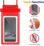Flutesan 50 Pack Clear Waterproof Phone Pouch Universal Waterproof Phone Case - Image 4