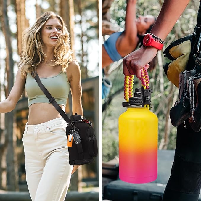 64OZ Insulated Sports Water Bottle - Image 5