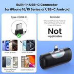 Mini Portable Charger for iPhone 17/16/15 Series, Upgraded 5500mAh PD Fast - Image 2