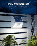 vighep 2 Pack Solar Motion Lights Outdoor, Waterproof Fence Lights Solar Powered - Image 5