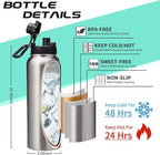 40oz Stainless Steel Water Bottle - Image 4