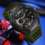 FANMIS Mens Military Multifunction Digital LED Watch Electronic Waterproof - Image 3