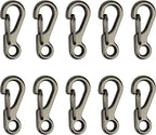 SWATOM Small Mini Carabiner Clip Tiny Spring Snap Hook Keychains Micro by SWATOM